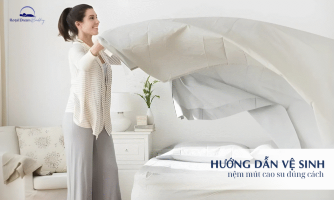 Hướng Dẫn Vệ Sinh Đệm Mút Cao Su Đúng Cách